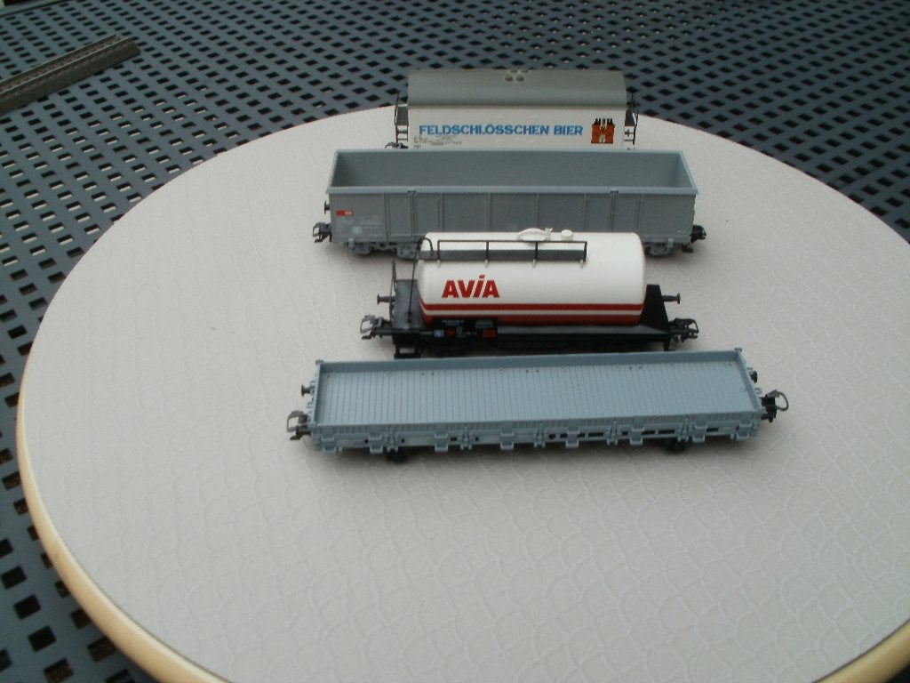 Marklin Ho wagon set 4 delig van de sbb.z.g.a.n., Enlèvement ou Envoi, Courant alternatif, Wagon, Comme neuf