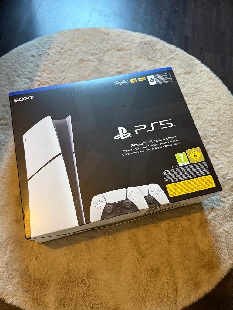 Console PS5 Edition Digital 825 +Extra Dual sense manette, Enlèvement, Neuf, Playstation 5 Digital
