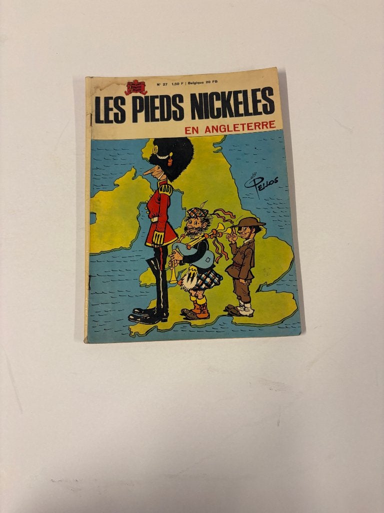 Les Pieds Nickelés En Angleterre album numéro 27, Enlèvement ou Envoi