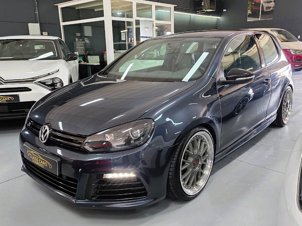 VOLKSWAGEN GOLF R 2.0 TSI 4motion DSG6 BIXENON NAVI PDC CLIM, Auto's, Volkswagen, Automaat, Euro 5, Zwart, 4 cilinders