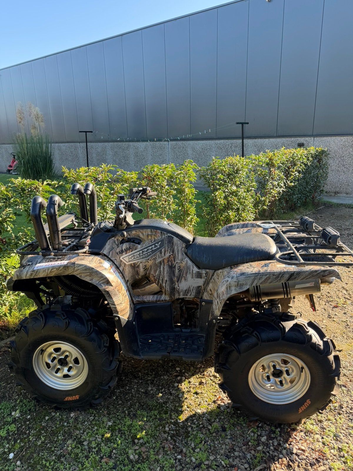 Yamaha Grizzly 700, injection