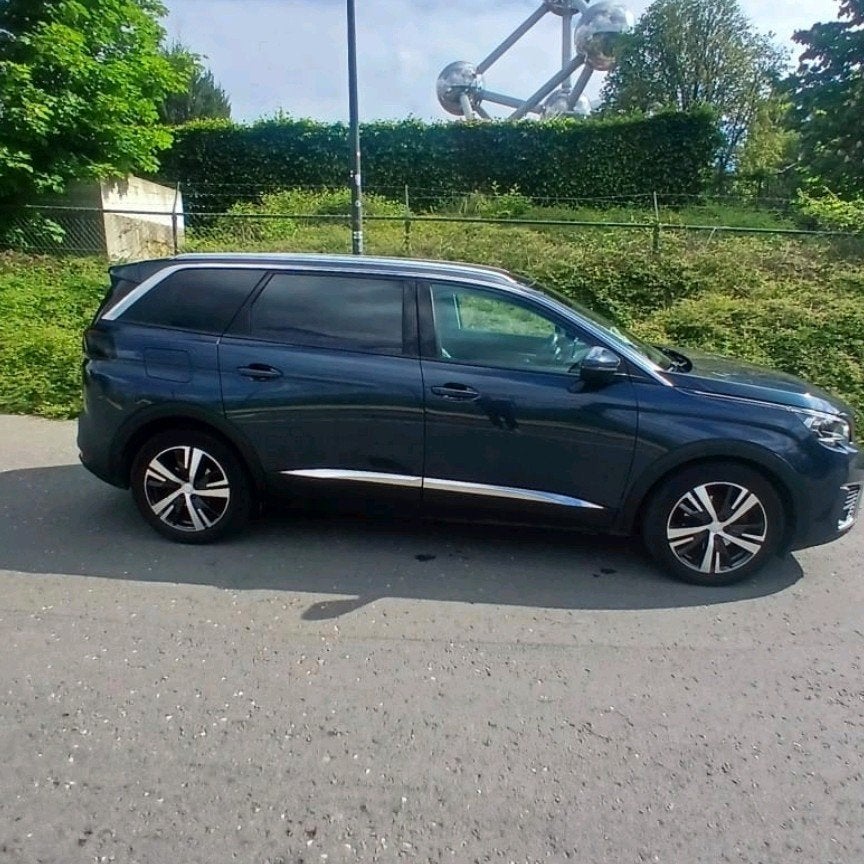 peugeot, Auto's, Automaat, Monovolume, Blauw, 7 zetels