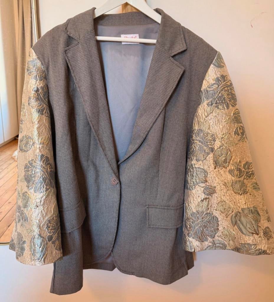 Blazer perla bella maat tu, Kleding | Dames, Ophalen of Verzenden, Zo goed als nieuw, Grijs