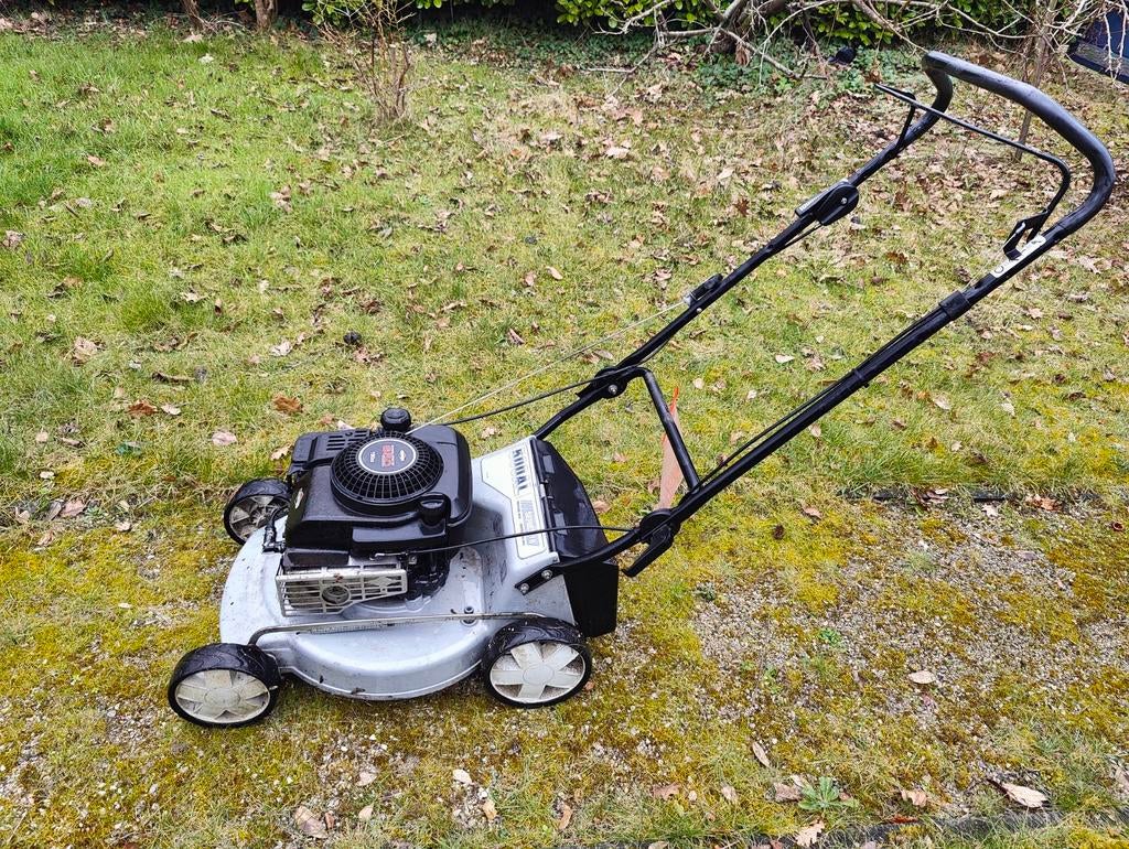 Grasmachine Masport 500AL met Briggs Stratton 650 motor, Tuin en Terras, Ophalen, Cirkelmaaier, Gebruikt, Benzine-grasmaaier