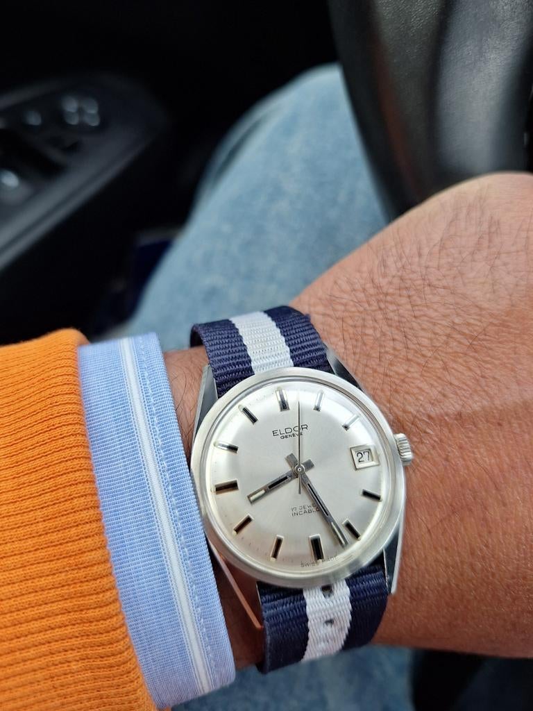 Vintage horloge, Handtassen en Accessoires, Horloges | Heren, Ophalen of Verzenden
