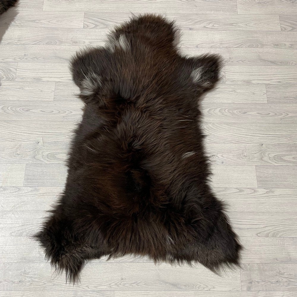Schapenvacht hond en kat bruin wit 115x80cm | Lederstore, Overige merken, Ophalen of Verzenden, Nieuw, Overige typen