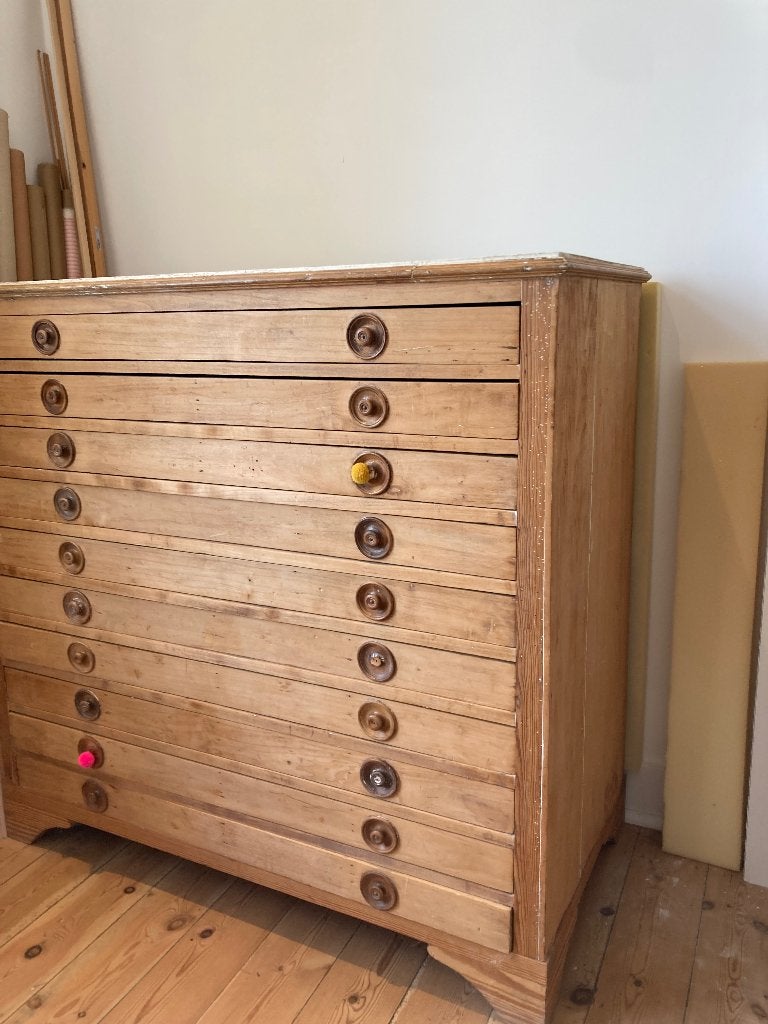 Knutselmeubels met laden - fournituren, Antiek en Kunst, Ophalen