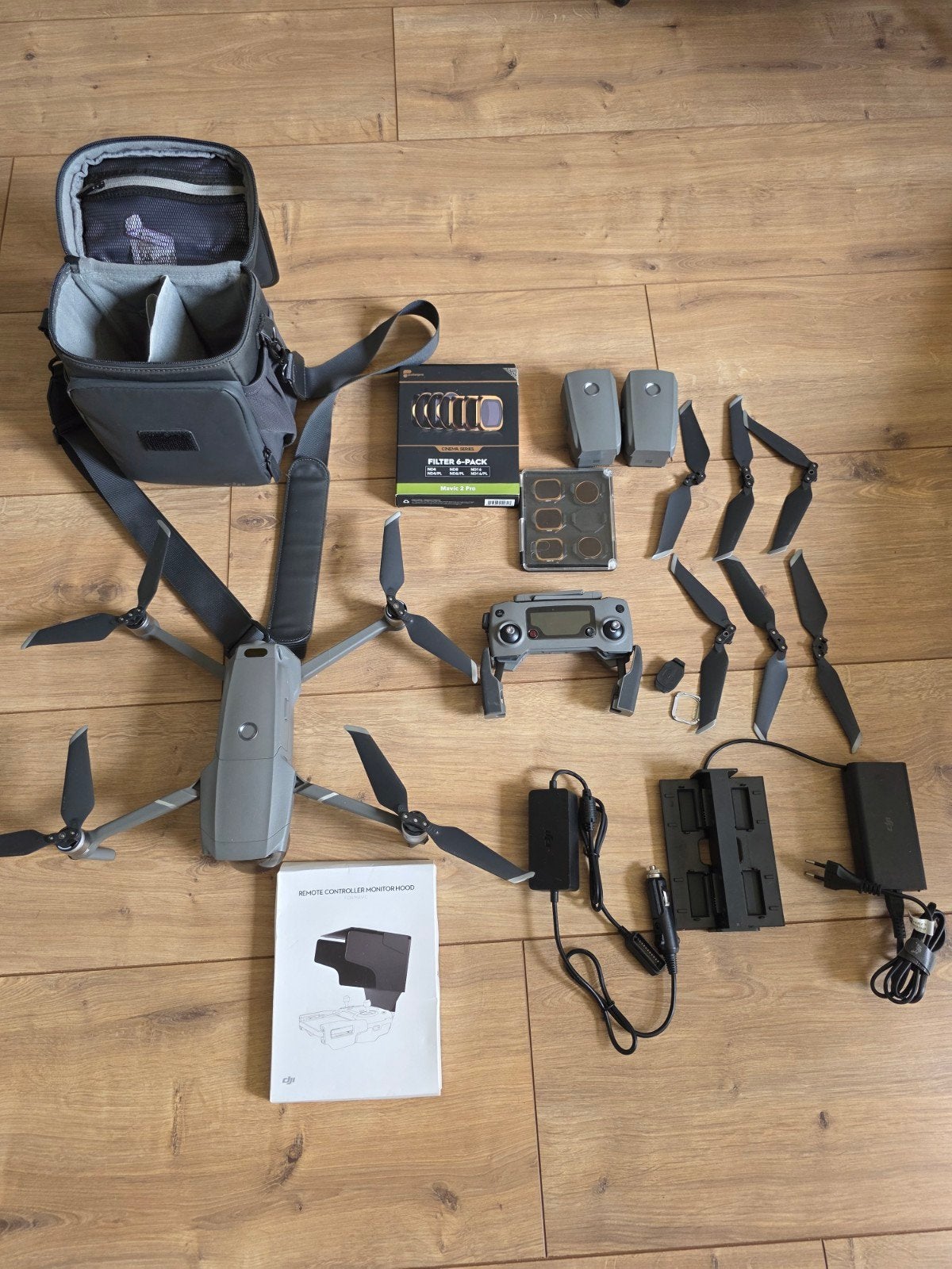 Drone DJI Mavic 2 pro Fly more Combo + Filtres Polar Pro, TV, Hi-fi & Vidéo, Drones, Drone avec caméra, Retour au point de départ