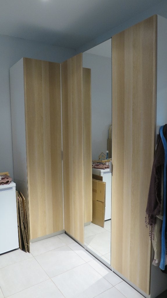 Armoire - armoire d'angle PAX, 150 à 200 cm, Comme neuf, Enlèvement, 200 cm ou plus