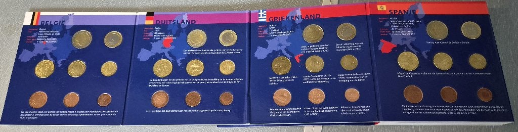 Verzameling euromunten, Postzegels en Munten, Ophalen of Verzenden, België, Overige waardes, Setje