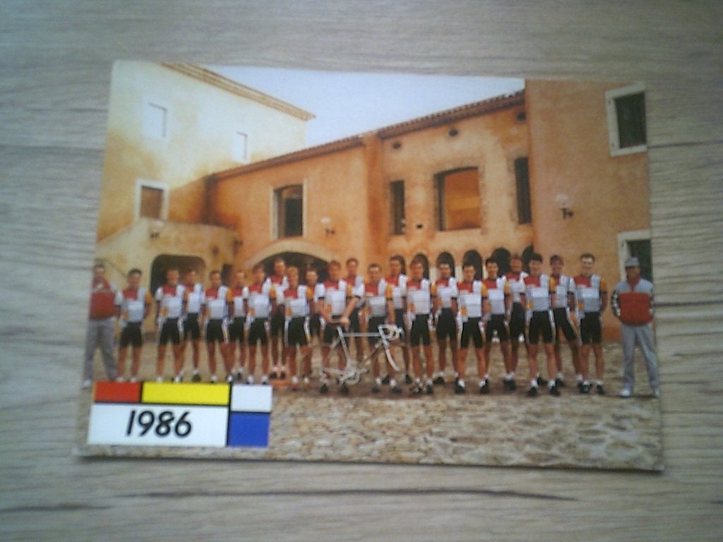 L'Equipe La Vie Claire - Wonder - Radar Look 1986 - Hinault, Collections, Enlèvement ou Envoi, 1980 à nos jours, Non affranchie