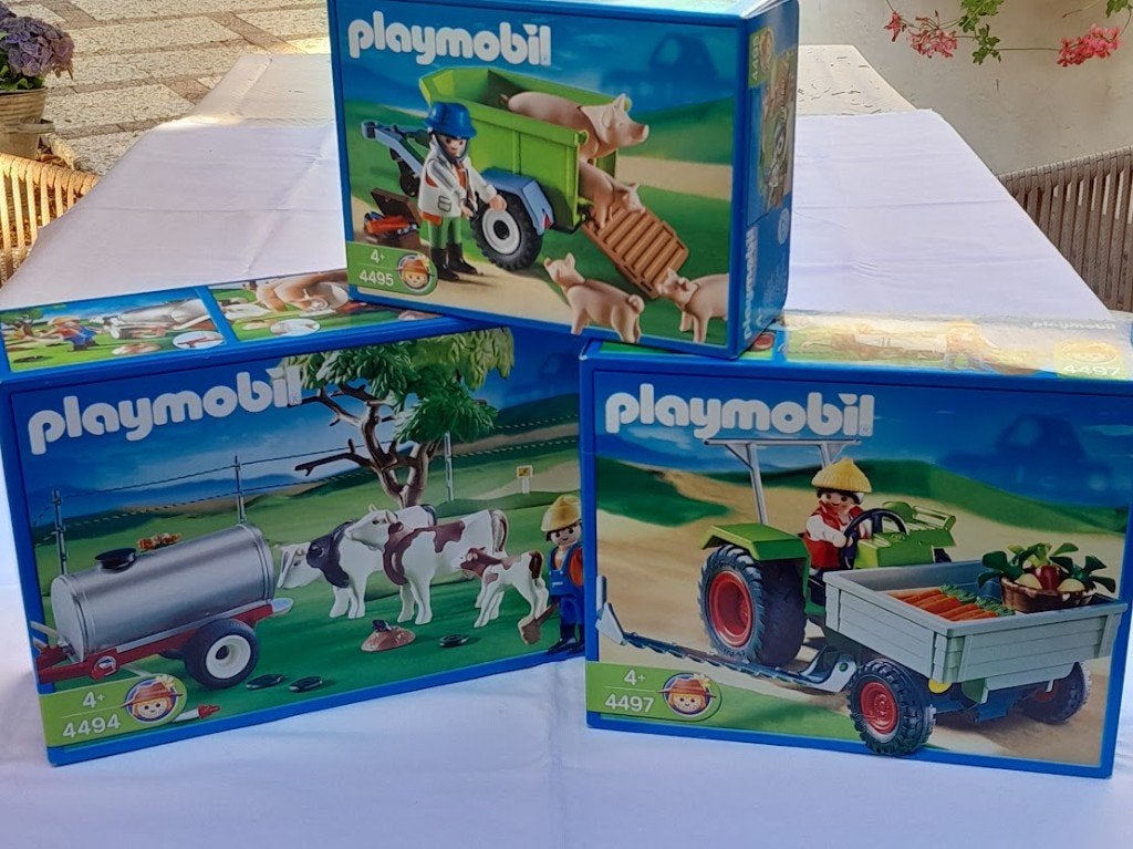 Playmobil rétro en état non ouvert ! 3 boîtes, Neuf, Enlèvement ou Envoi, Kit complet, Autres types
