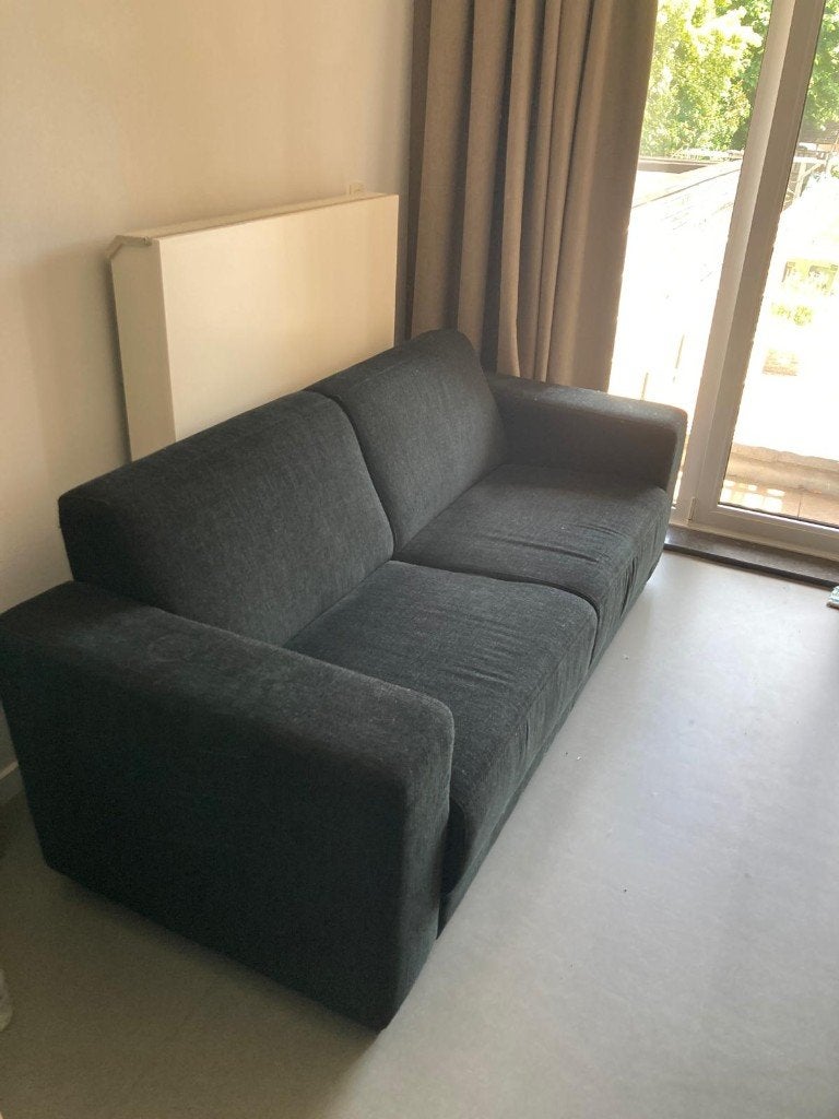 bank/zetel perfect voor een studio, Huis en Inrichting, Ophalen, Driepersoons, Rechte bank