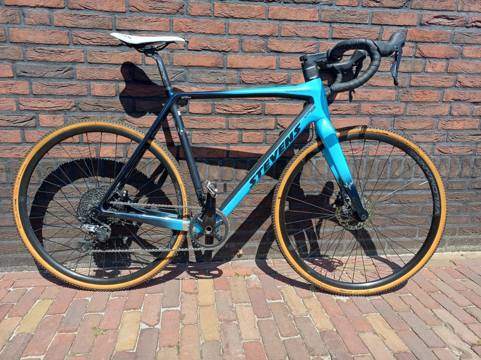 Stevens super prestige  56, Fietsen en Brommers, Ophalen, Gebruikt, Carbon, 10 tot 15 versnellingen