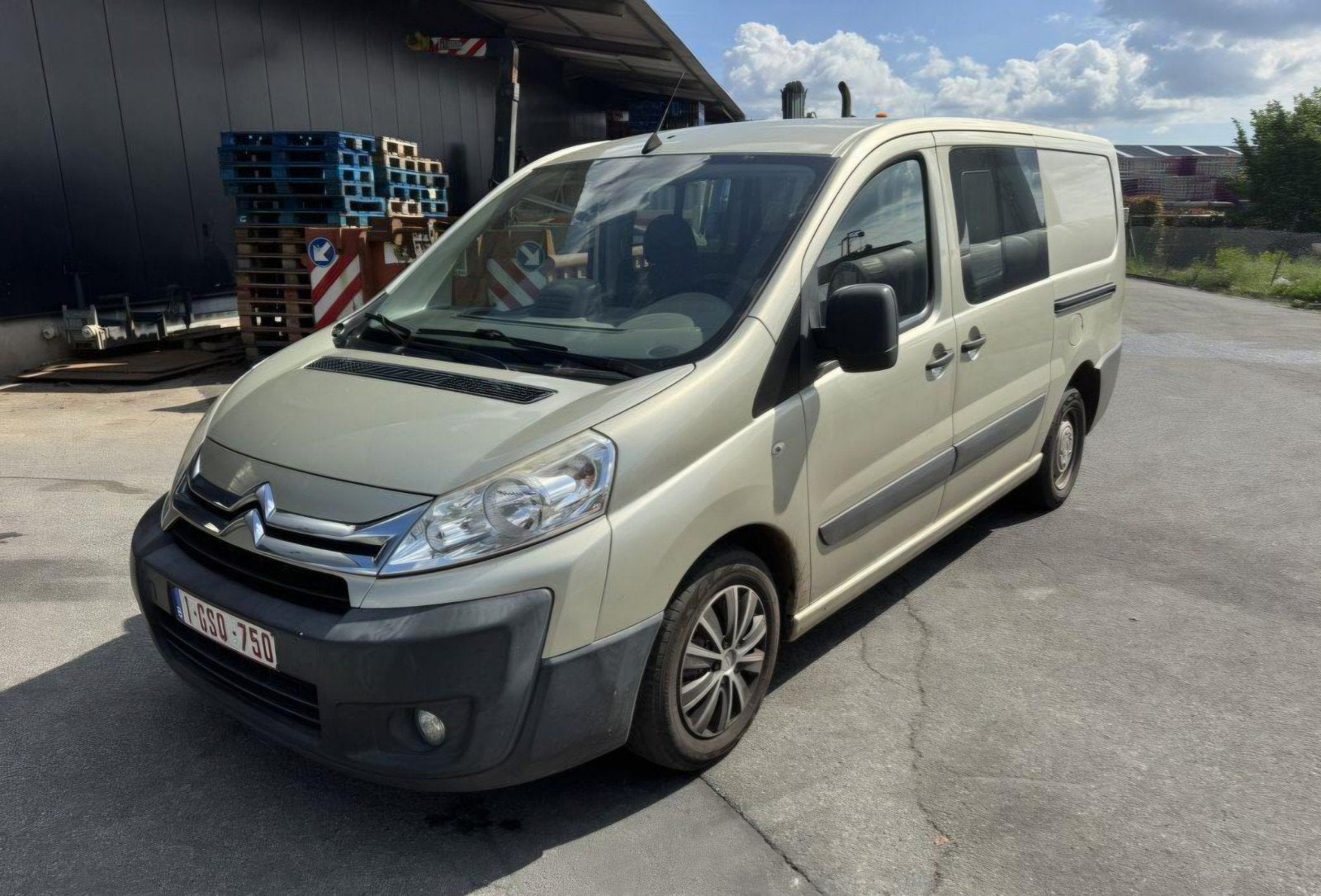 Citroën Jumpy, Autos, Camionnettes & Utilitaires, Entreprise, Porte coulissante, Attache-remorque, Citroën, Diesel, Euro 5, 5 portes