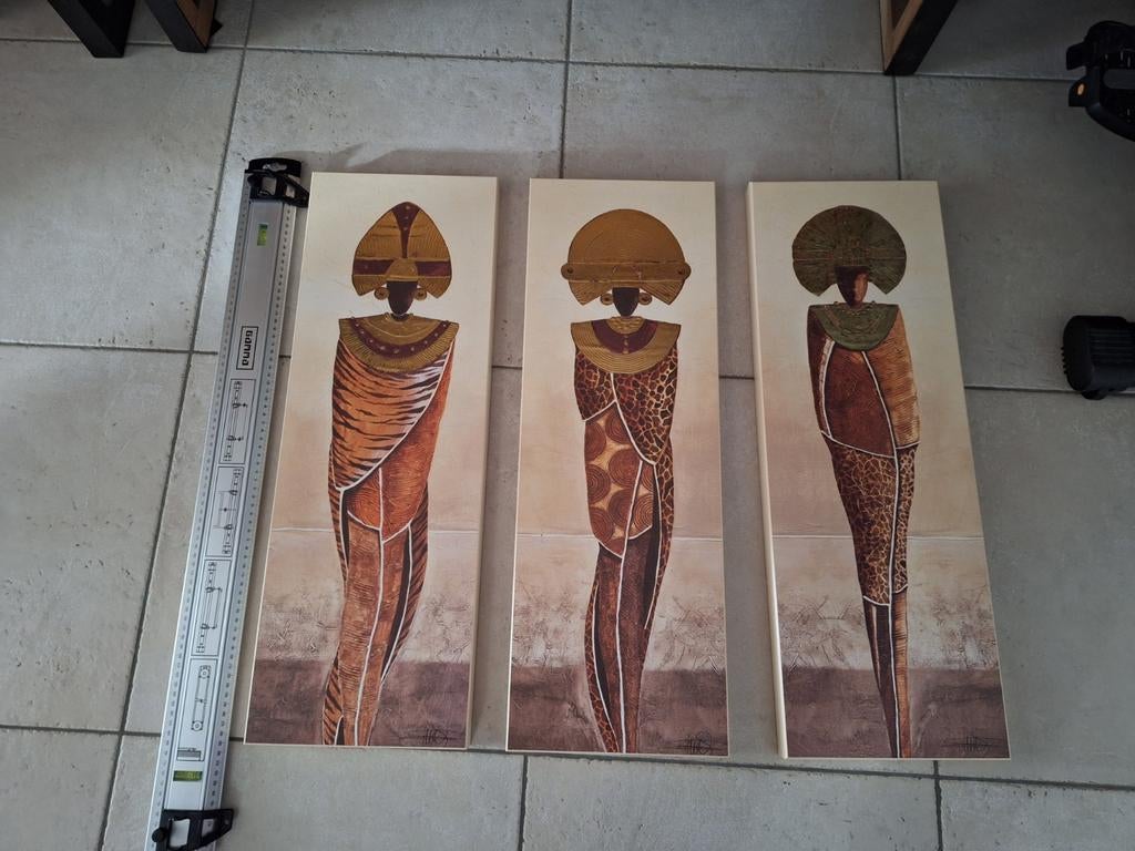Schilderijen - set van 3, Ophalen
