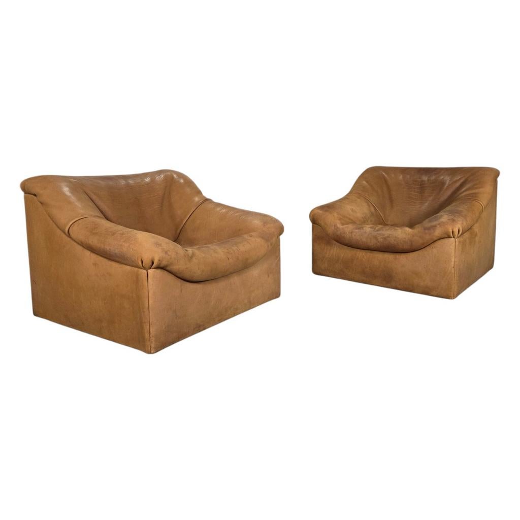 Fauteuil en cuir De Sede DS-46 au design vintage des années, Antiquités & Art, Antiquités | Meubles | Chaises & Canapés, Enlèvement