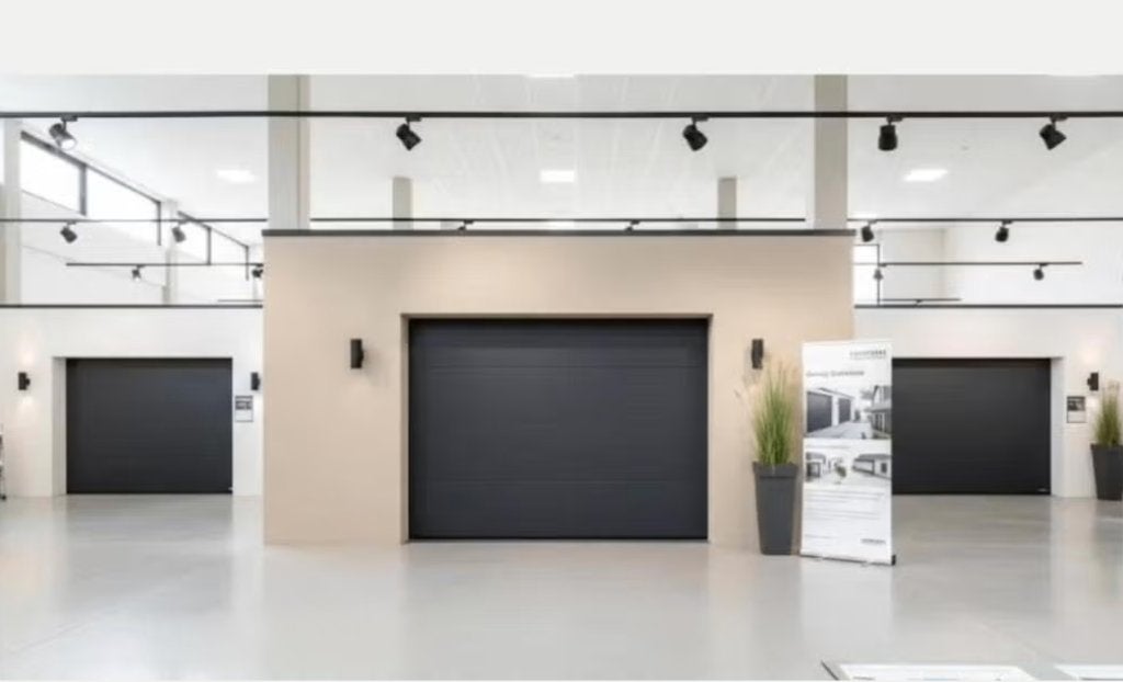 sectionale garagepoort  H. 200 cm B 240 cm, Doe-het-zelf en Bouw, Ophalen