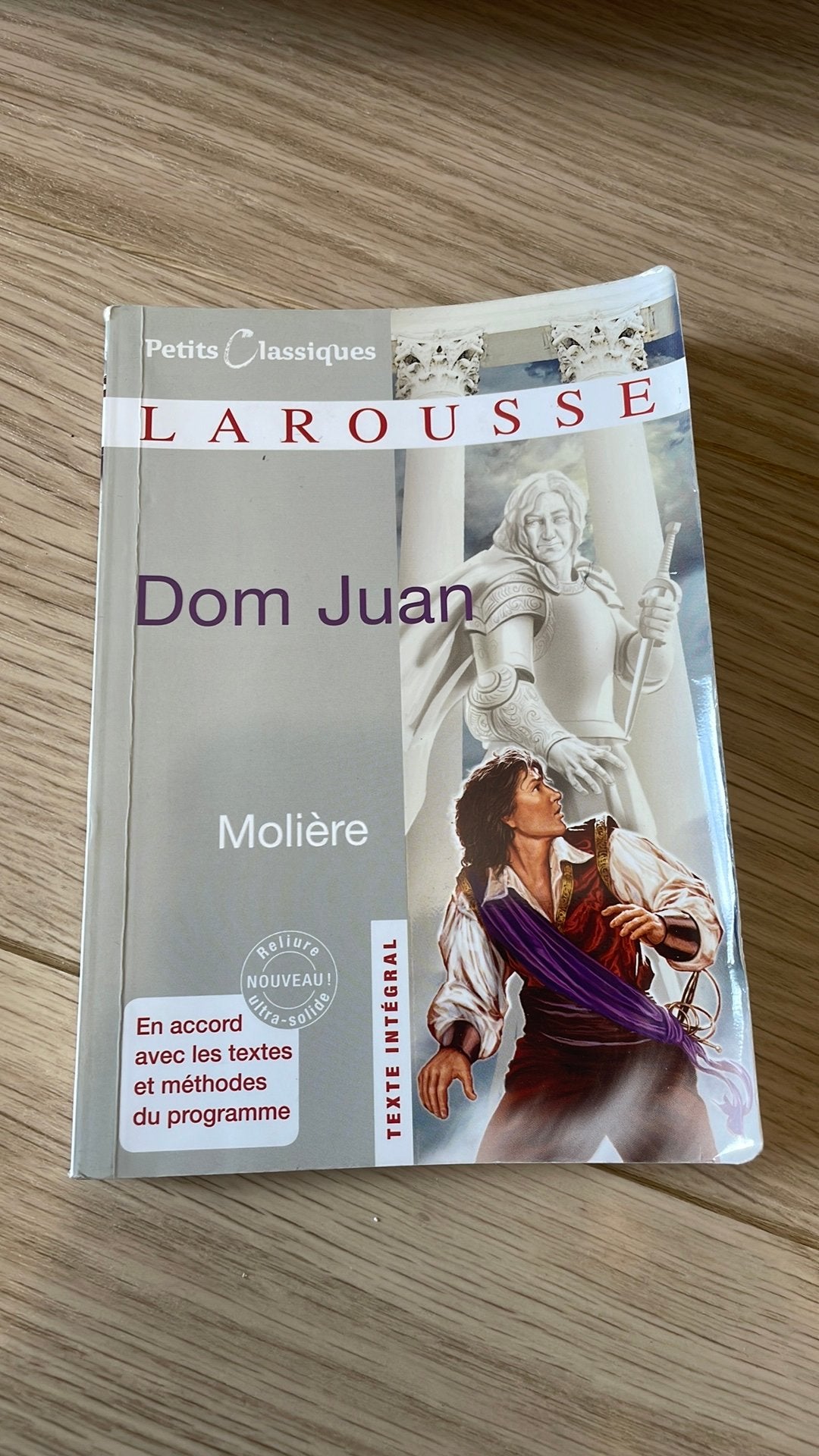 Dom Juan Molière, Enlèvement ou Envoi, Utilisé