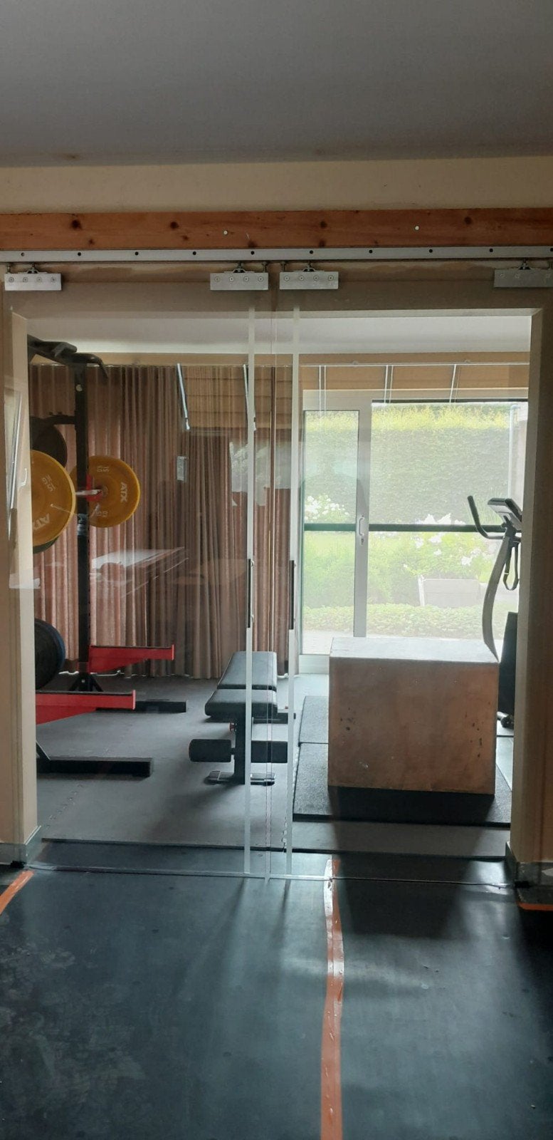 Glazen schuifdeur, Doe-het-zelf en Bouw, Raamkozijnen en Schuifdeuren, Ophalen