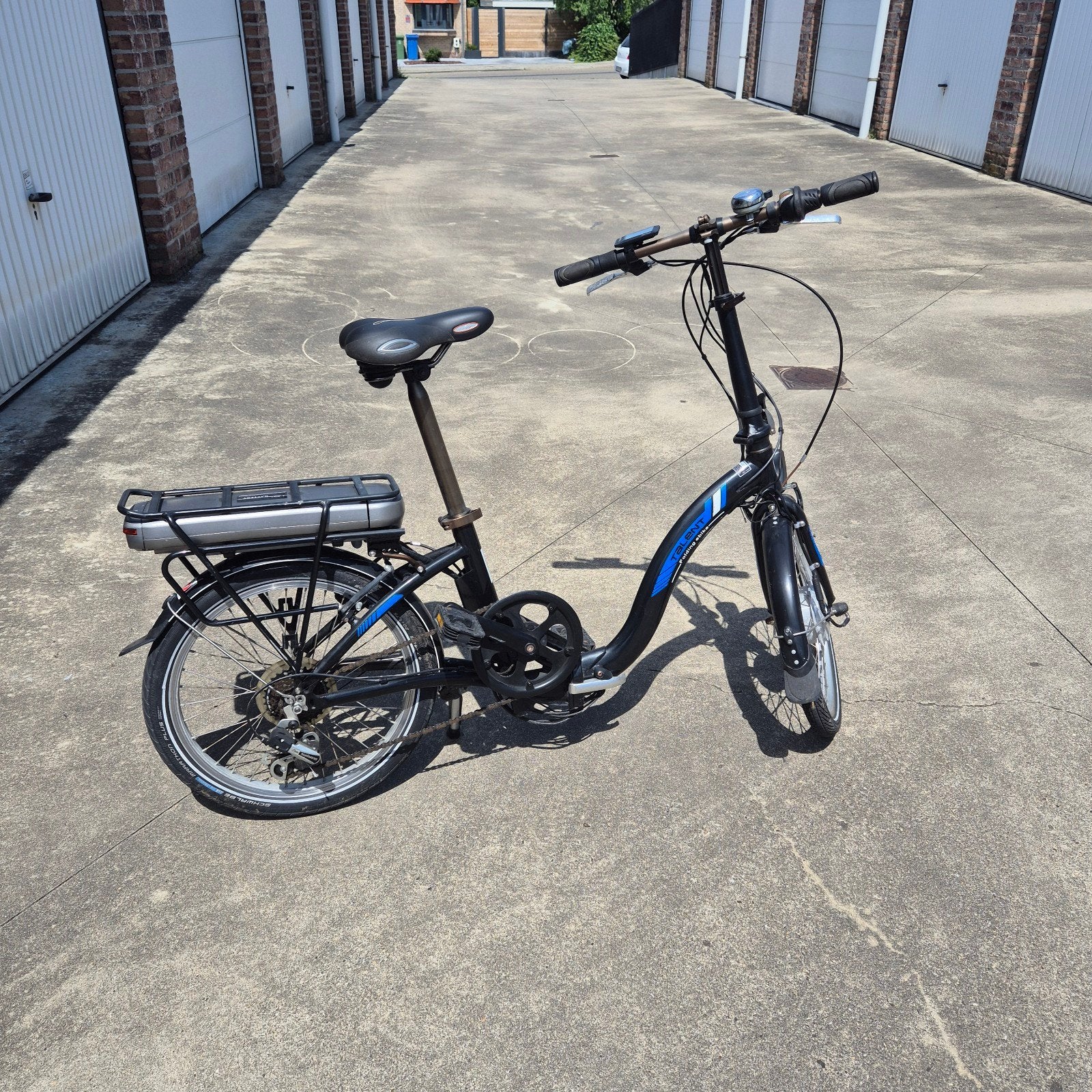 Vélo pliant électrique Talent, Enlèvement, Vitesses