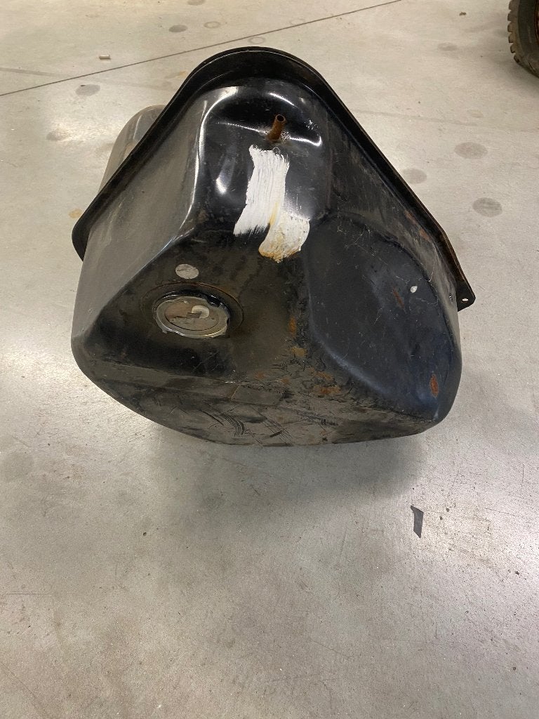 oldtimer mini benzinetank, Ophalen, Gebruikt, Mini