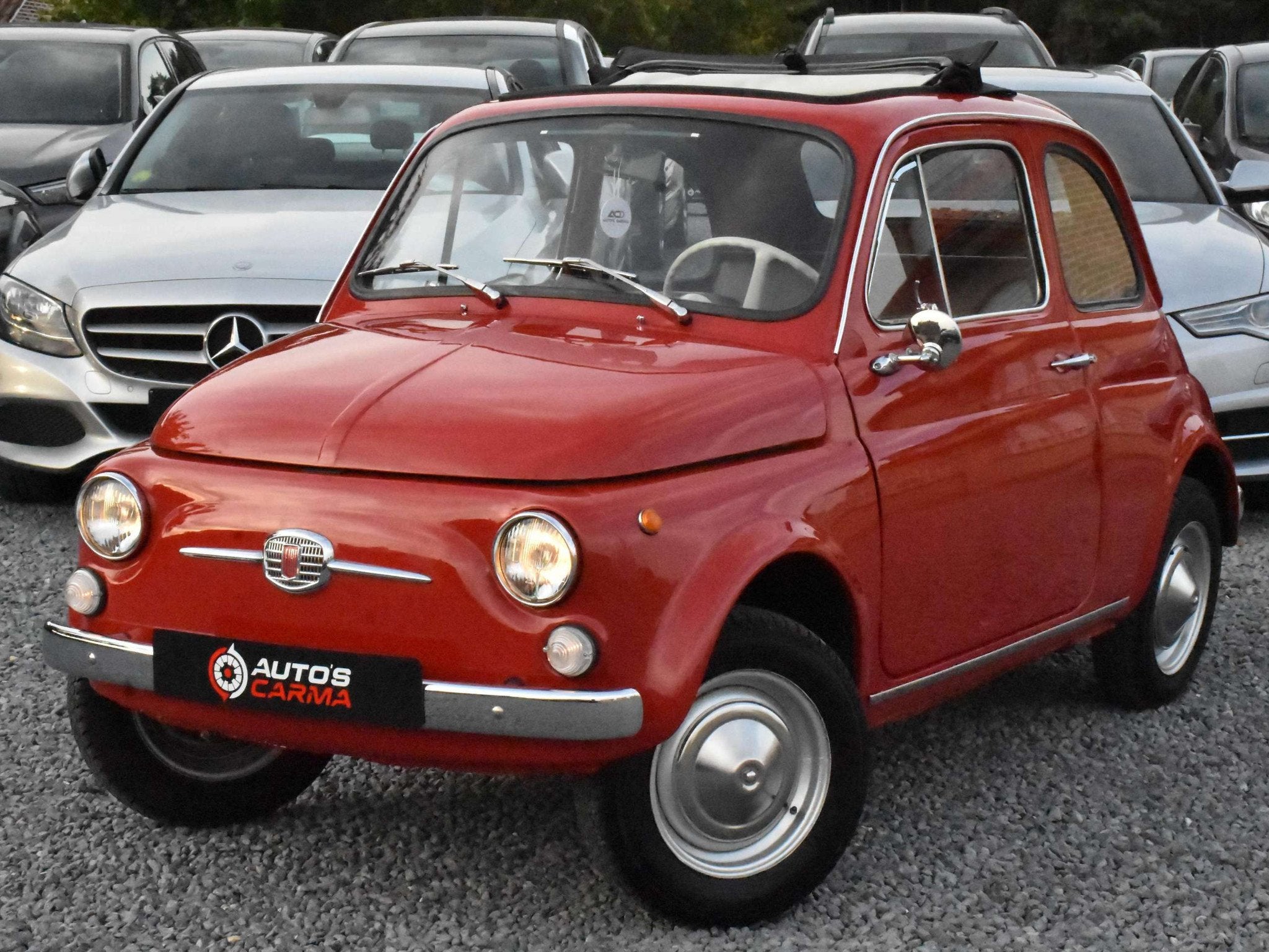 Fiat 500 NUOVA Volledig Gerestaureerd Benzine Nieuw Staat, Autos, Achat, Intérieur cuir, Entreprise, Boîte manuelle