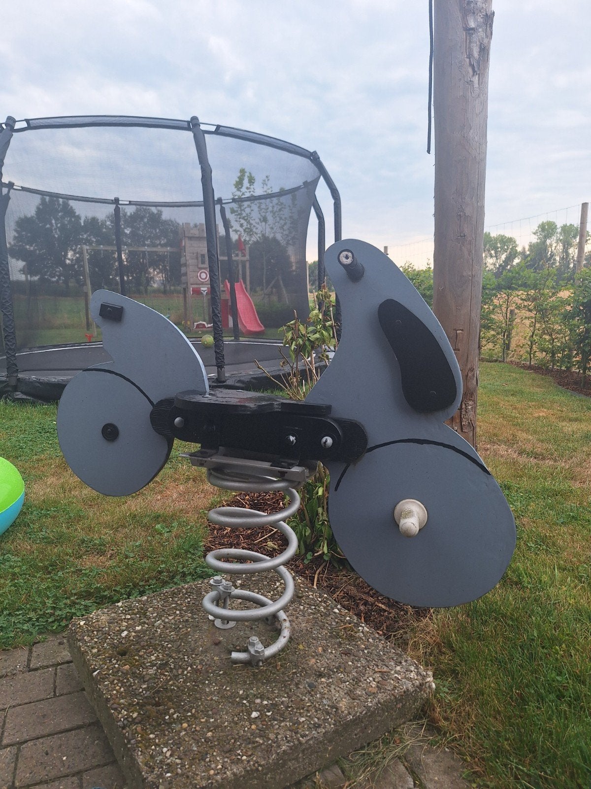 Wipkip brommer, Ophalen