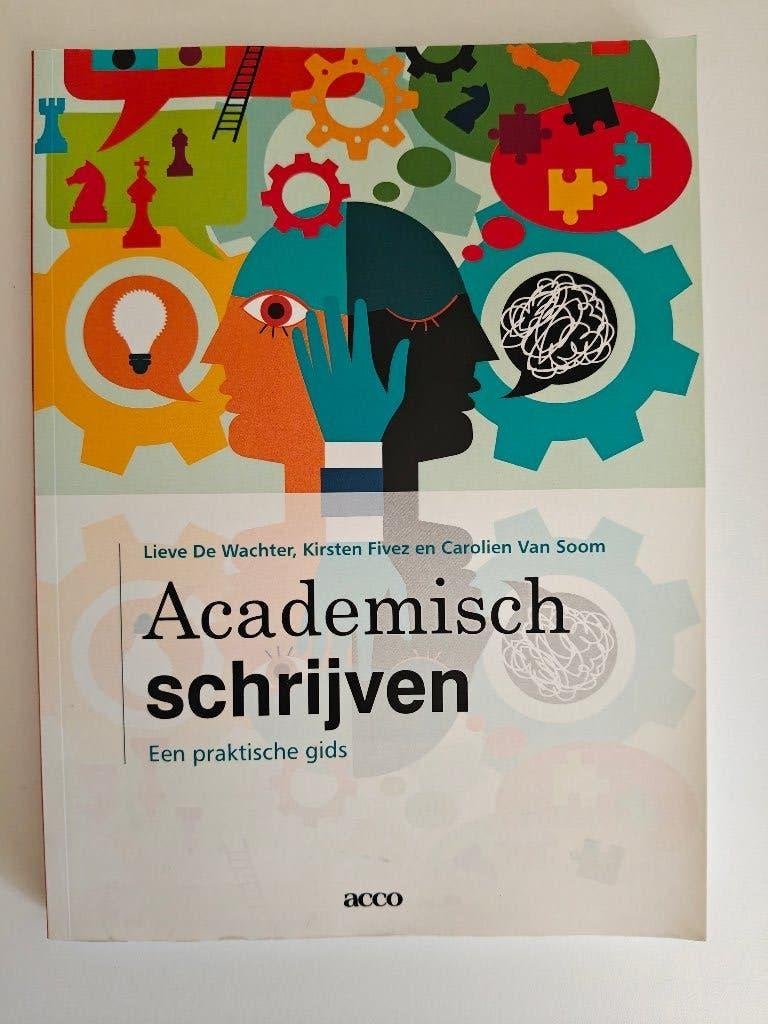 Academisch schrijven - Een praktische gids, Boeken, Hoger Onderwijs, Acco, Alpha, Ophalen
