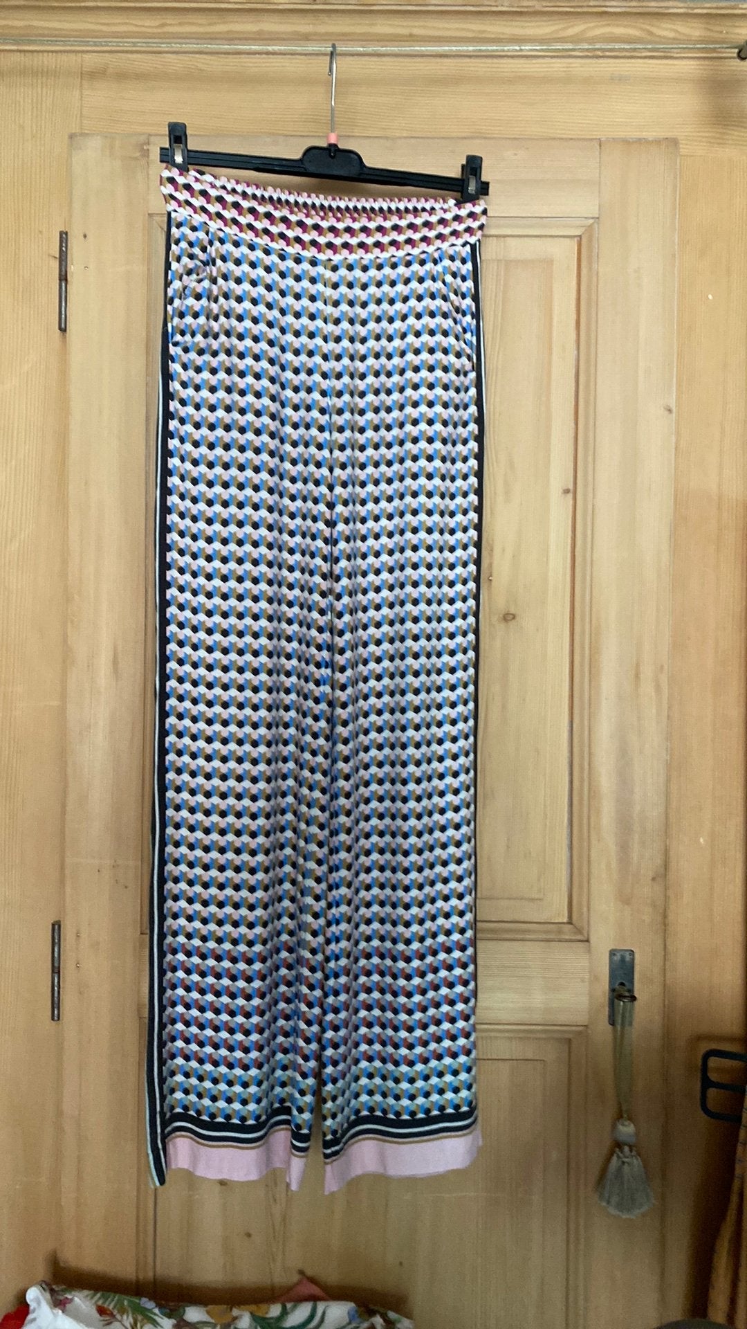 Caroline biss lange zomerbroek maat 36 met prachtige print, Ophalen, Zo goed als nieuw, Maat 36 (S)