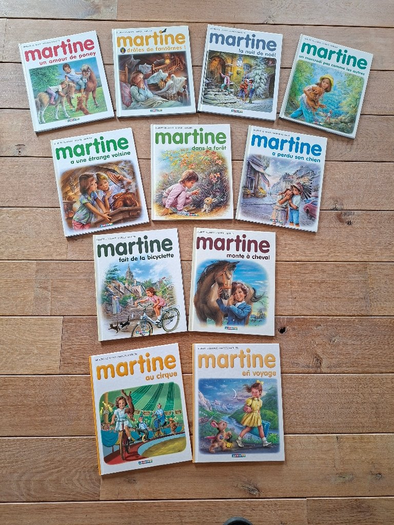 12 livres enfants Martine, Enlèvement, Comme neuf