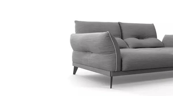 Canapé gris roche bobois, Enlèvement, Comme neuf