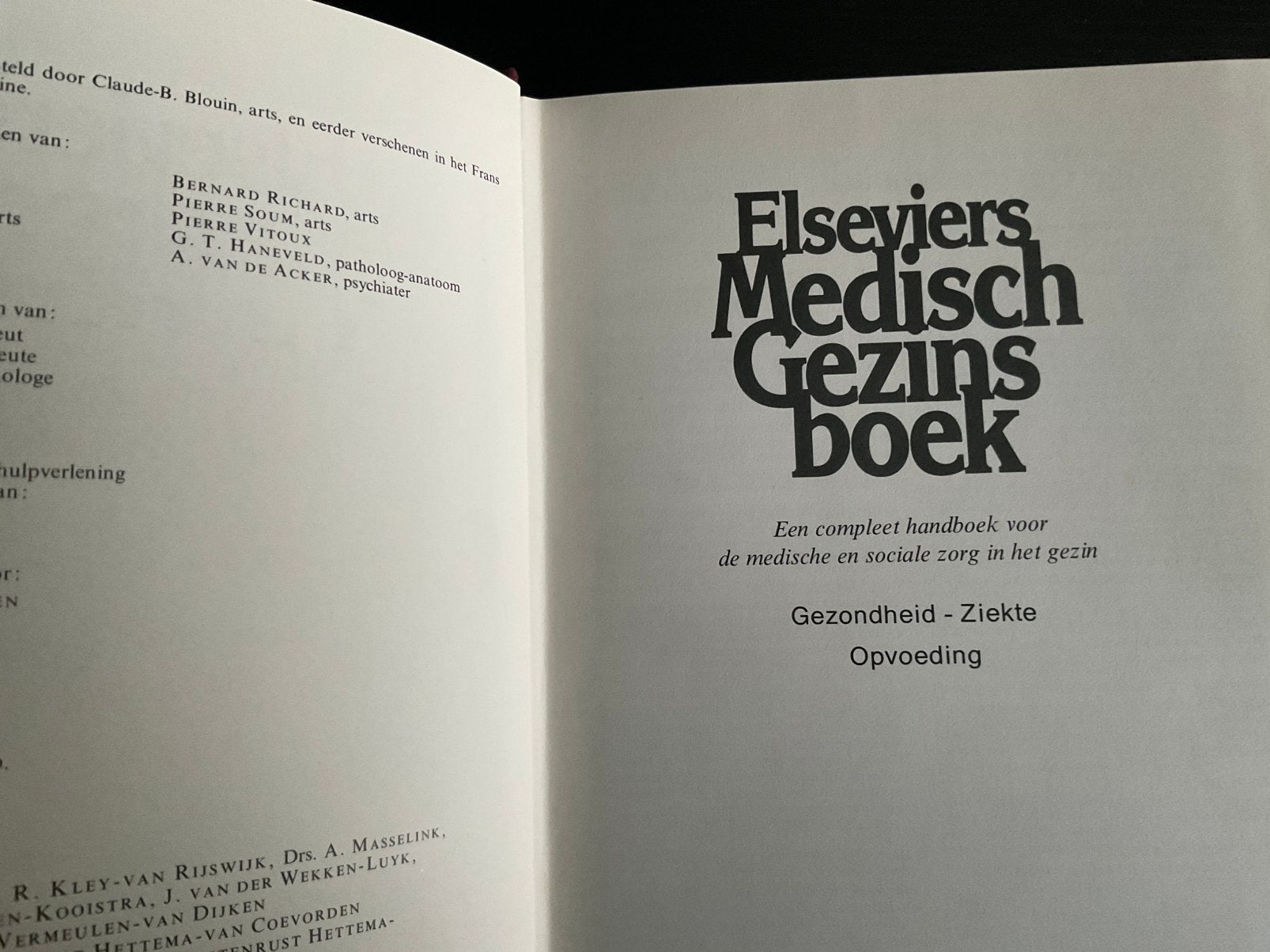 Elsevier Medisch gezinsboek, Boeken, Verzenden, Zo goed als nieuw