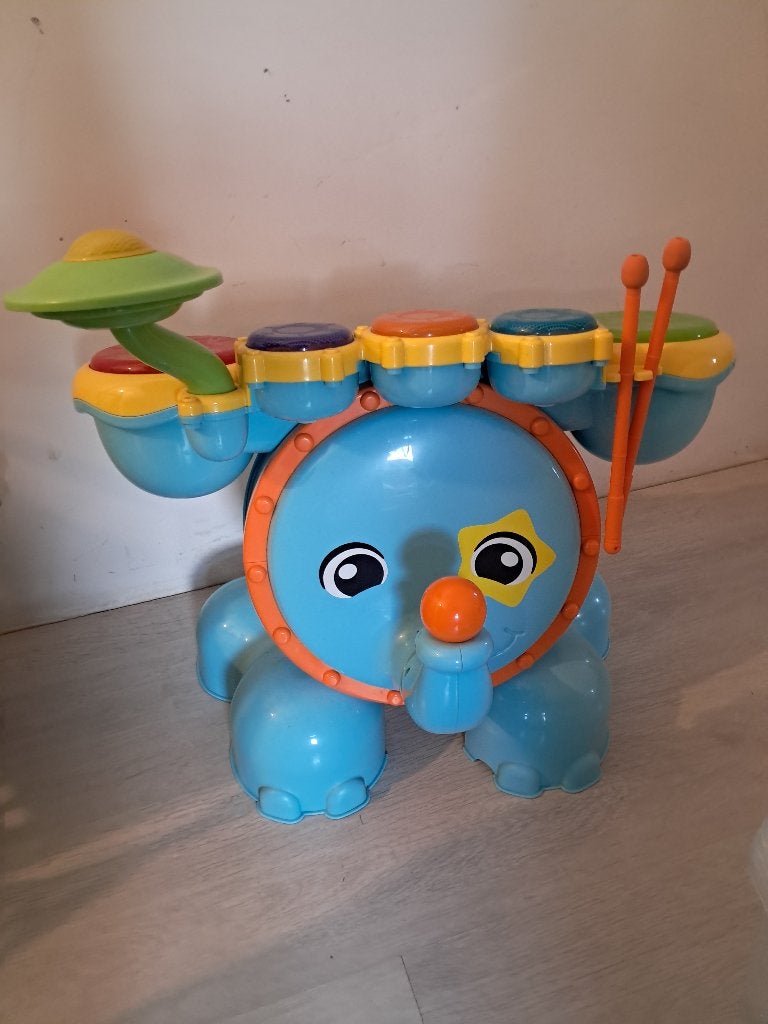 Vtech drumstel, Ophalen, Gebruikt, 2 tot 4 jaar