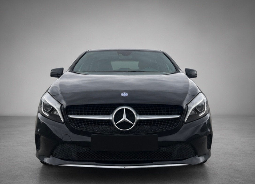 Mercedes Benz A 180, Auto's, Leder en Stof, Zwart, Handgeschakeld, 5 deurs