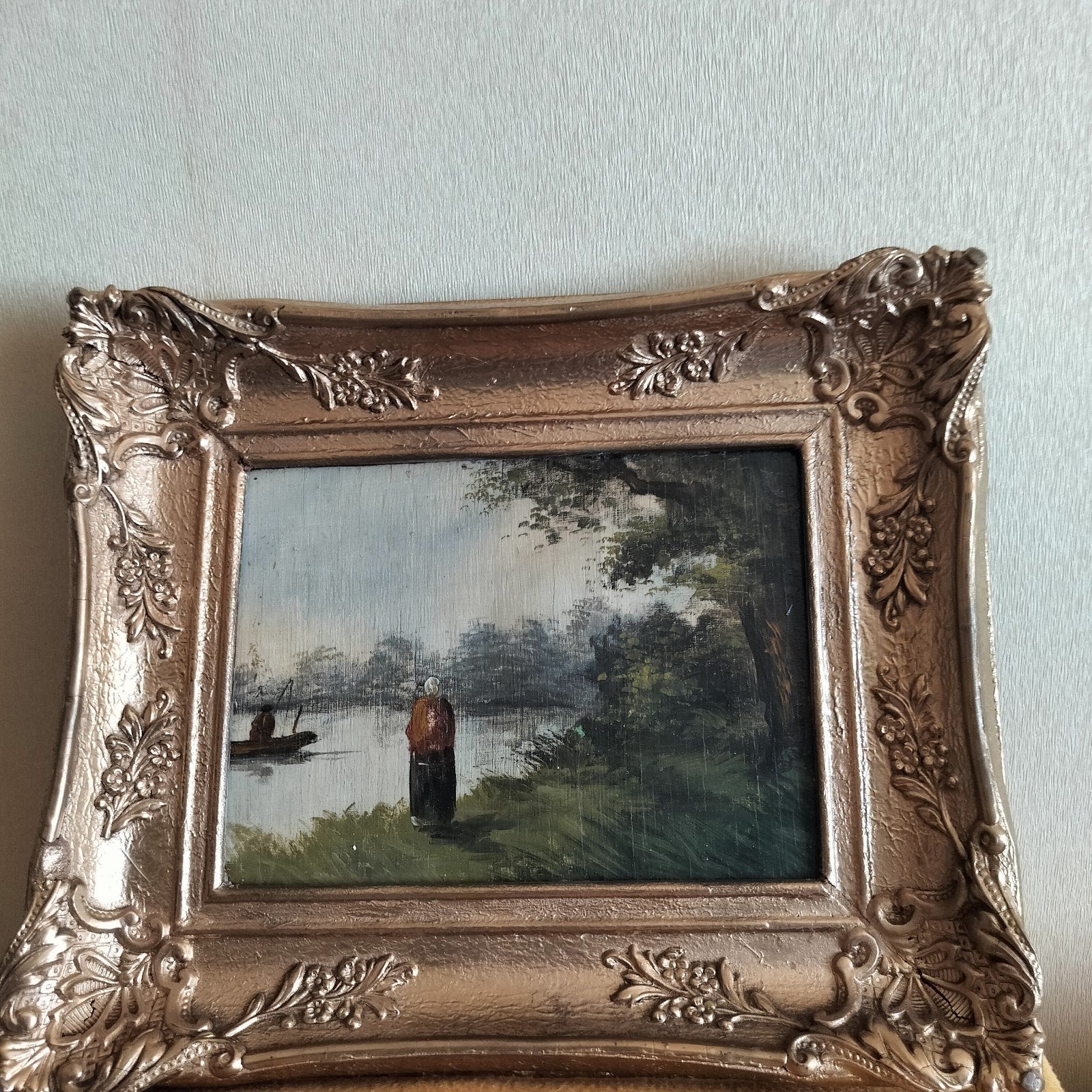 Groote verzameling van oude schilderijen, Ophalen