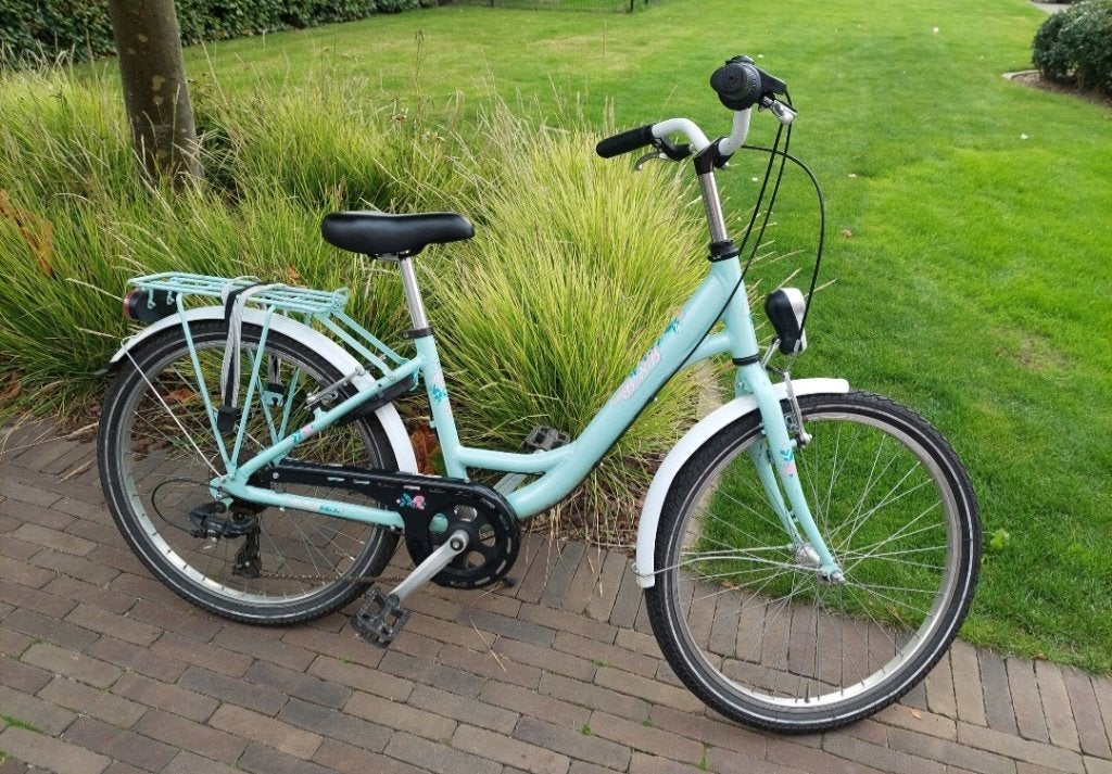 Meisjesfiets, Fietsen en Brommers, Ophalen, Gebruikt, 24 inch, Versnellingen
