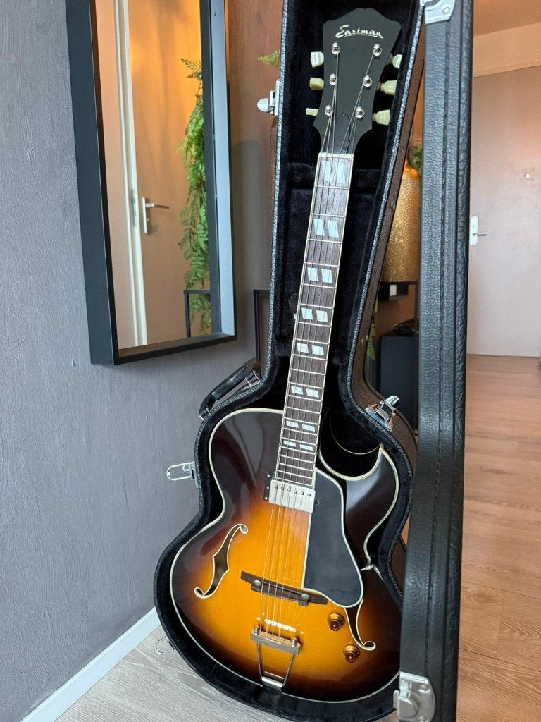 AR371CE Sunburst Archtop | Jazz gitaar +Koffer, Muziek en Instrumenten, Snaarinstrumenten | Gitaren | Akoestisch, Ophalen, Zo goed als nieuw