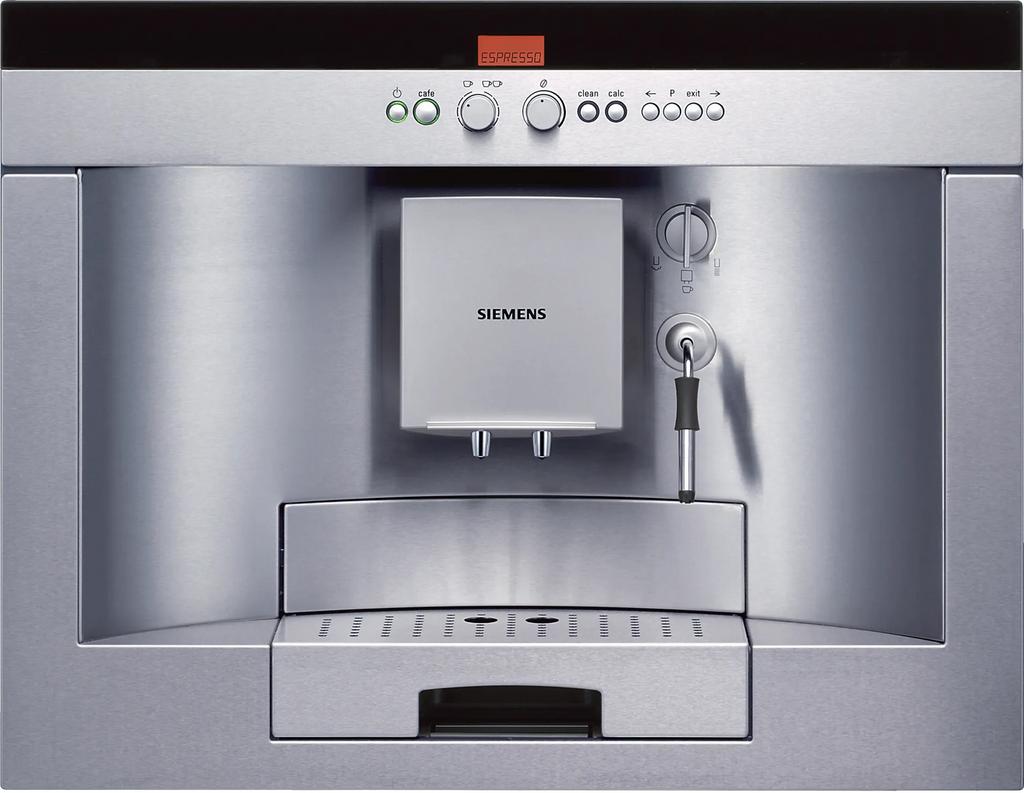 Machine à expresso intégrée Siemens TK68E570/01, Electroménager, Cafetières, Utilisé, Café en grains, Cafetière, 10 tasses ou plus