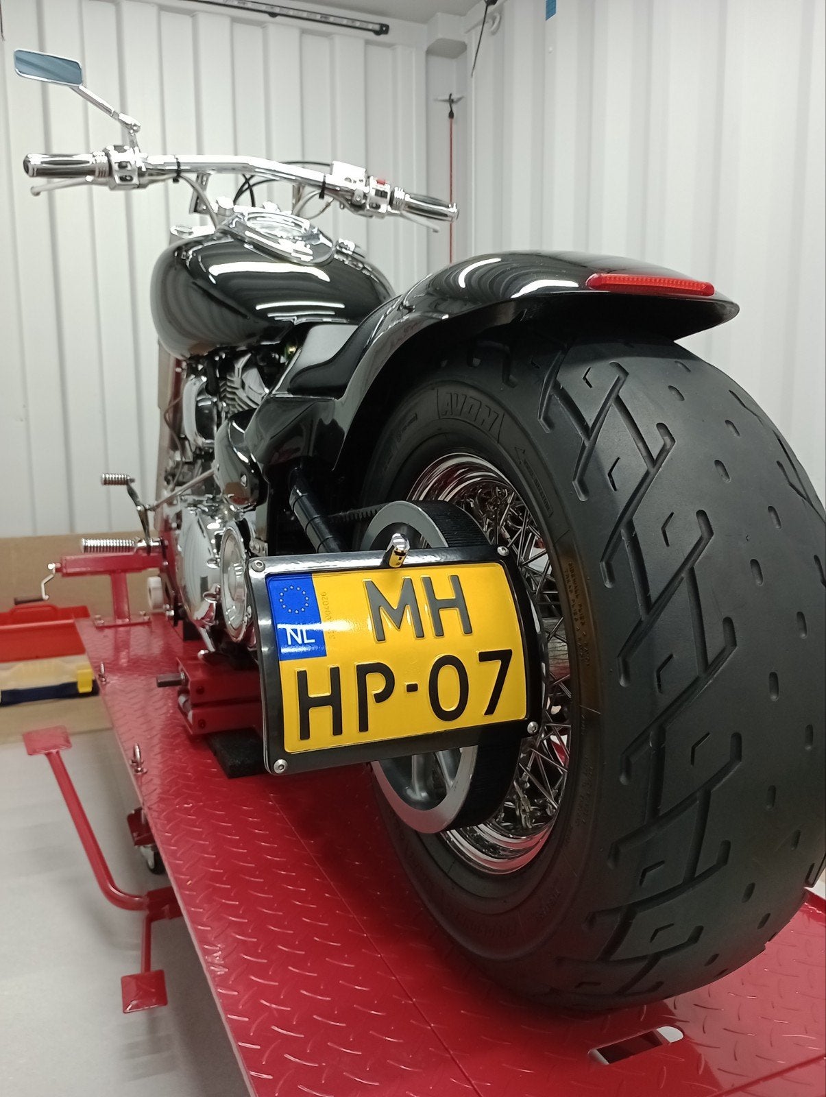 Yamaha xv1600 bobber, 2 cilinders, 1600 cc, Particulier, Handgeschakeld