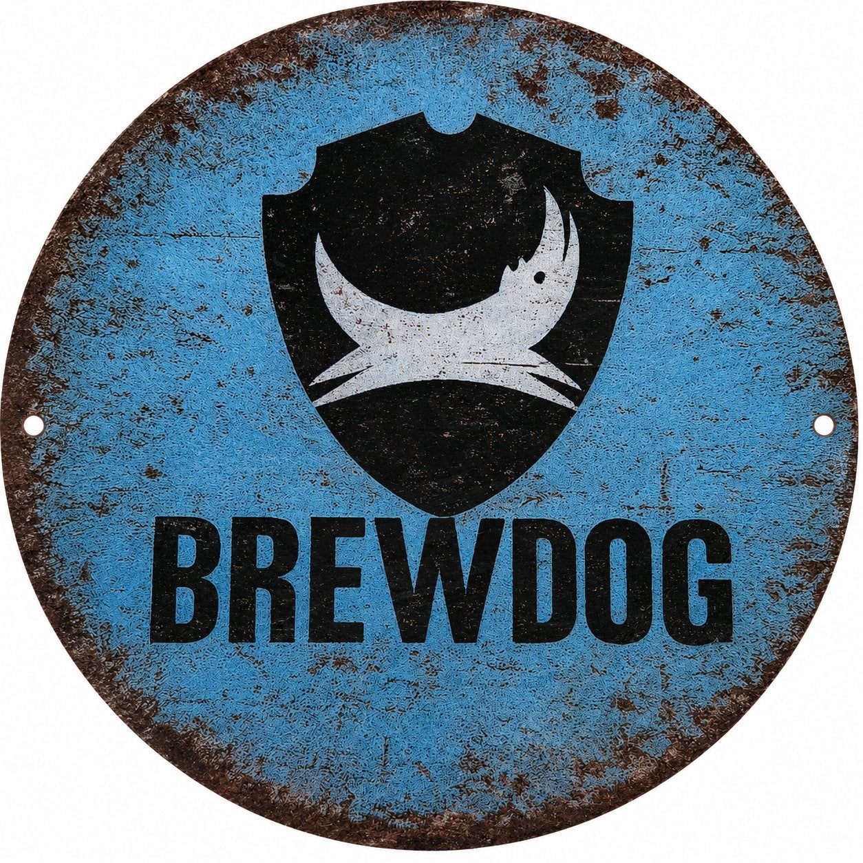 Metalen reclamebord Brewdog Schotland retro vintage mancave, Ophalen of Verzenden, Nieuw, Reclamebord, Plaat of Schild, Overige merken