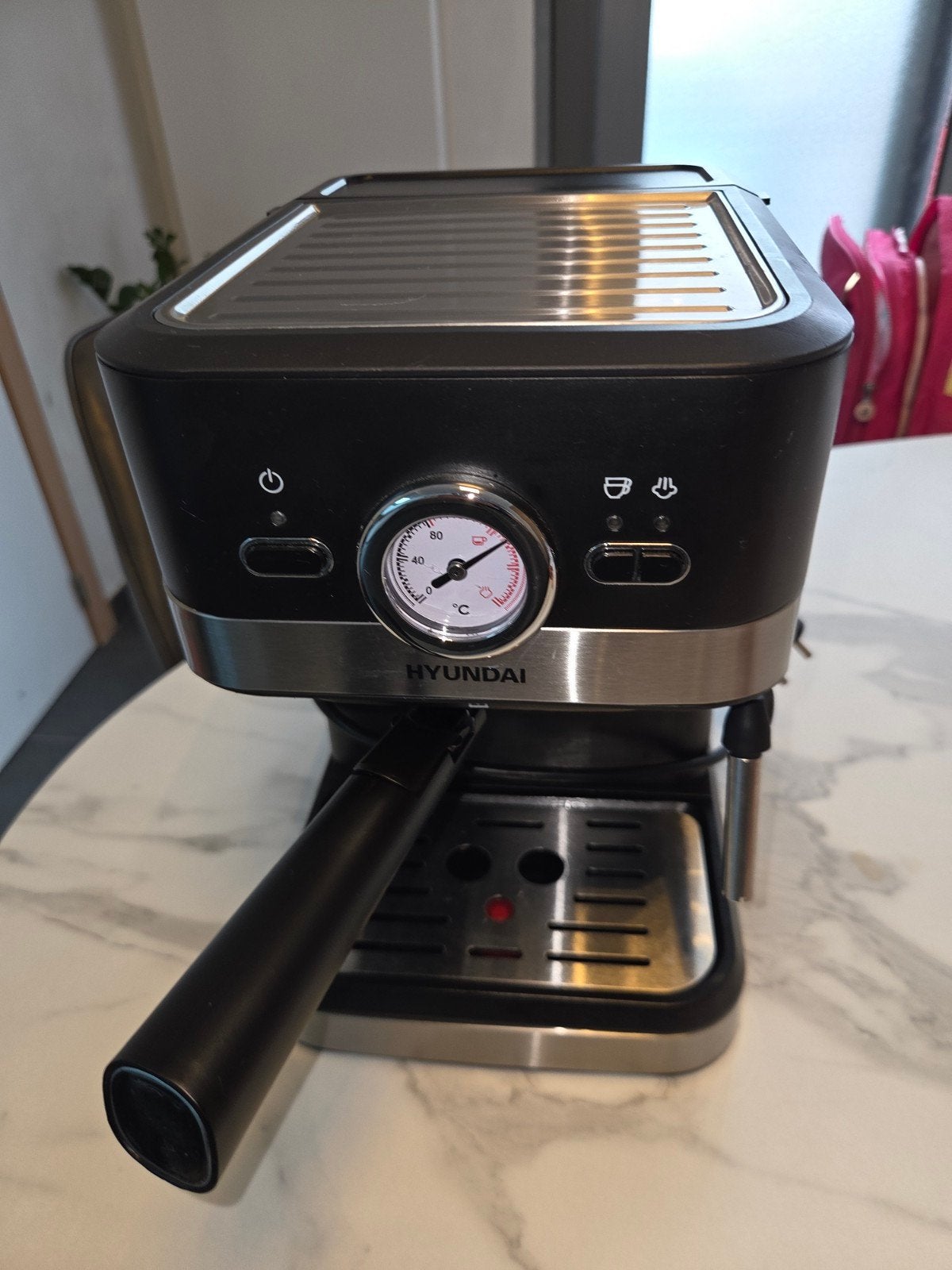 Espressomachine, Electroménager, Cafetières, Machine à espresso, Réservoir d'eau amovible, Enlèvement ou Envoi, Café en grains