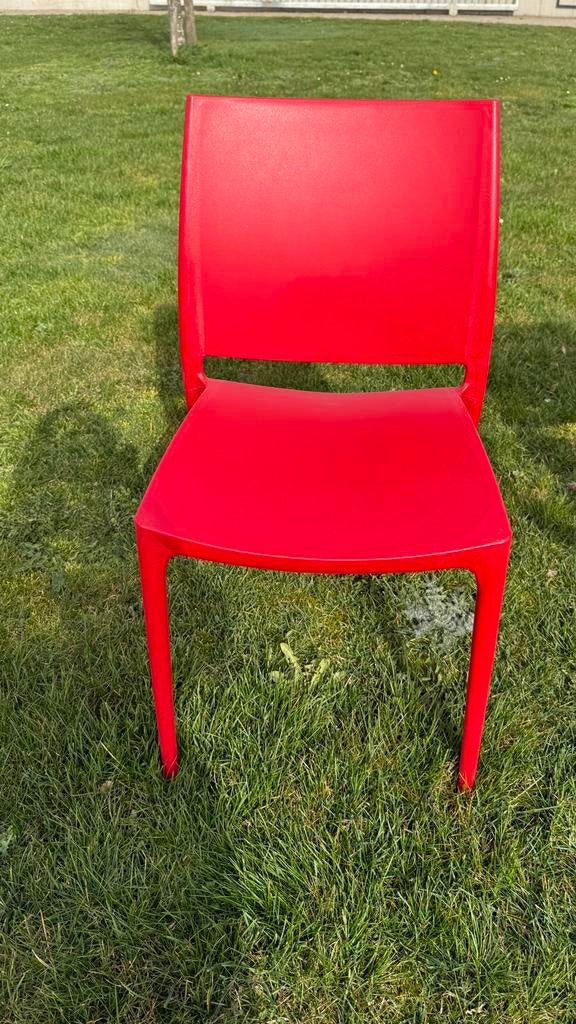 Stapelstoelen Jade (34 stuks), Huis en Inrichting, Stoelen, Ophalen, Kunststof, Gebruikt, Vijf, Zes of meer stoelen