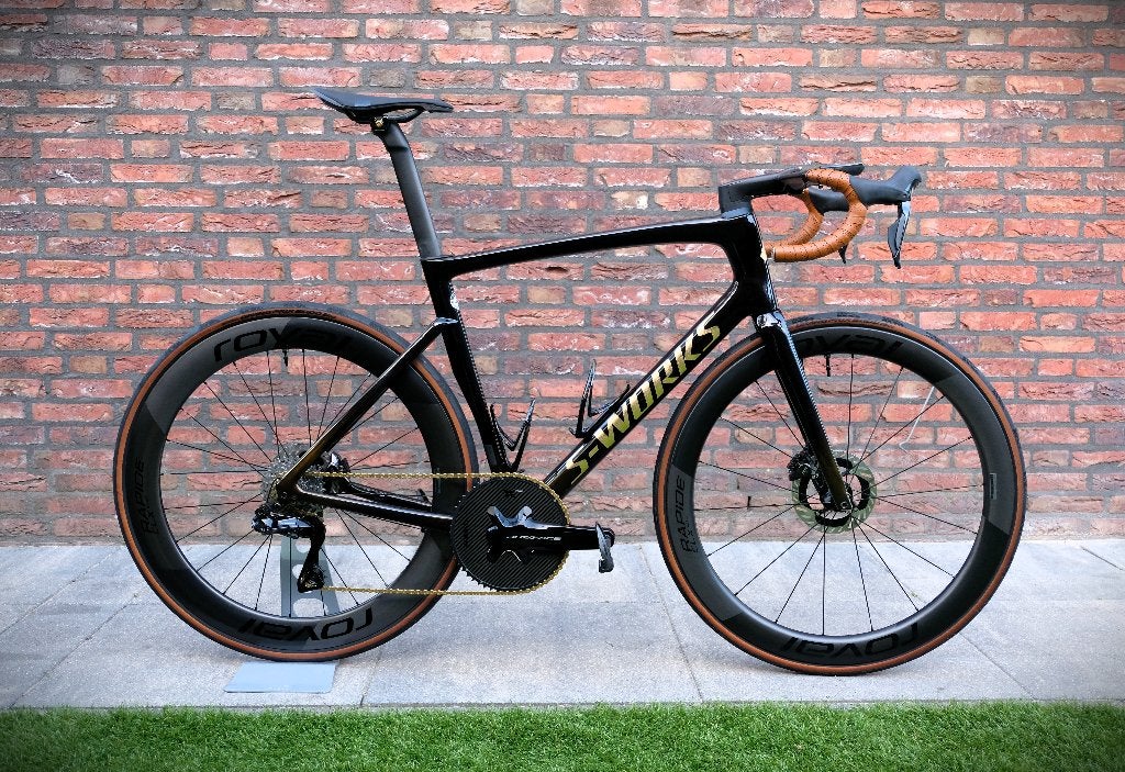 S-Works SL7 | Custom Gold Leaf | Dura-Ace | Roval CLX II, Fietsen en Brommers, 28 inch, Carbon, Heren, Zo goed als nieuw