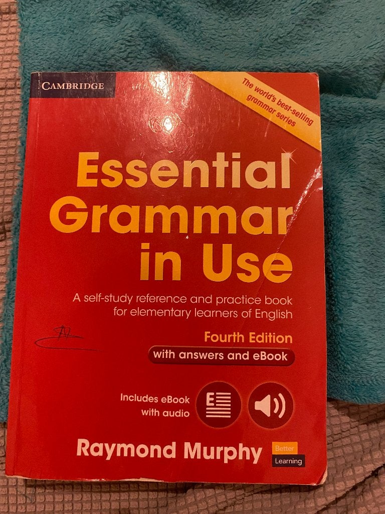 cambridge - essential grammar in use, Enlèvement ou Envoi, Utilisé