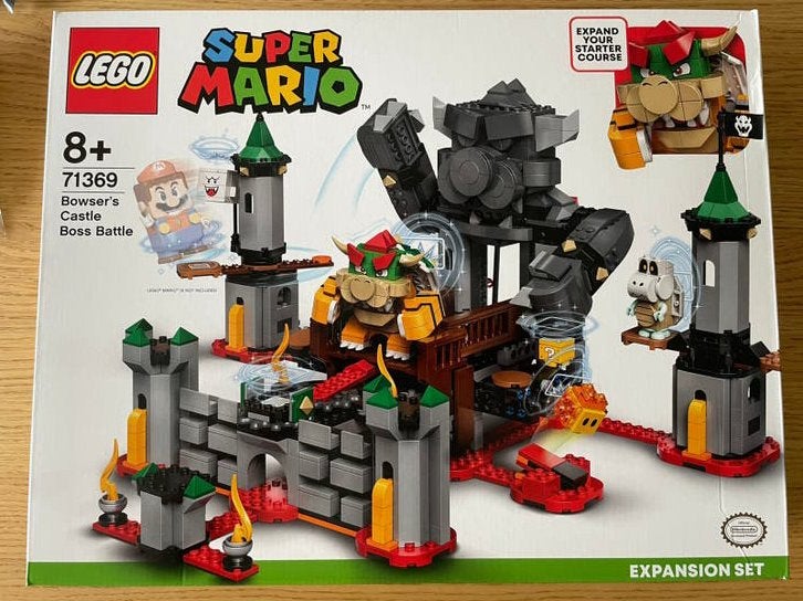 LEGO 71369 SUPER MARIO Bowser’s Castle Boss Battle NIEUW, Verzenden, Nieuw, Lego, Castle