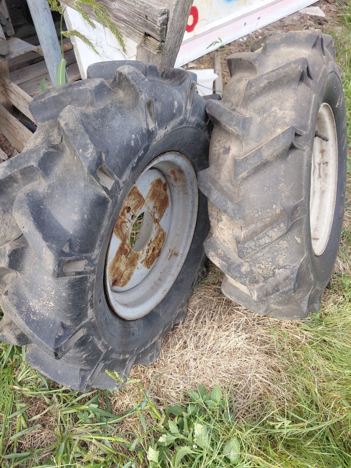 banden  velgen motoculteur, Ophalen
