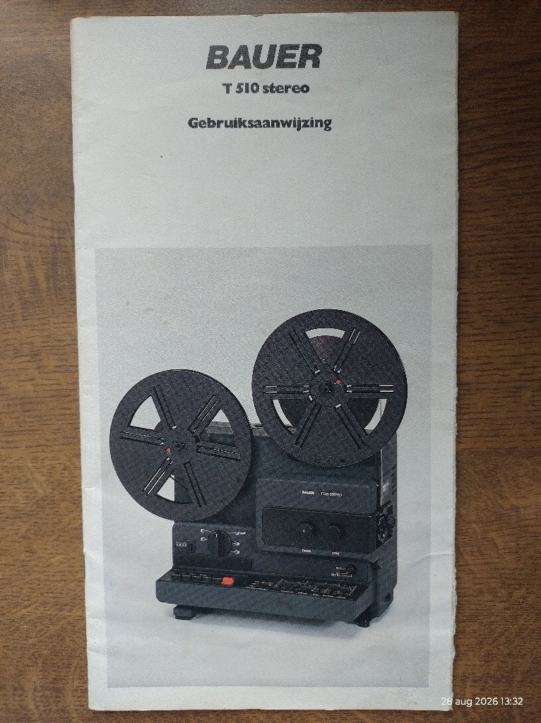 filmprojector BAUER T 510, Enlèvement, 1980 à nos jours, Projecteur