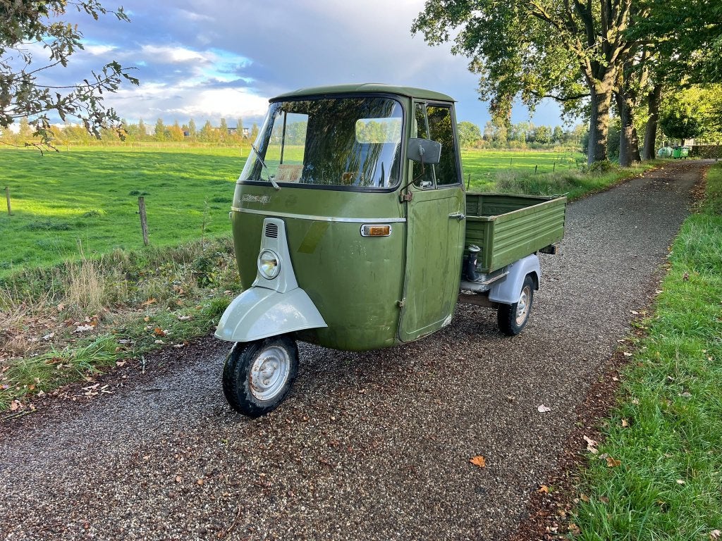 Piaggio Ape MP 500 Vespa CAR Tuktuk Driewieler Foodtruck 50, 11 kW of minder, 190 cc, 1 cilinder