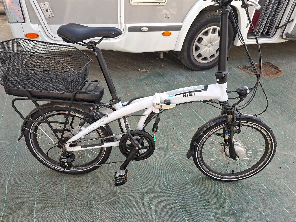 vouwfiets E, Fietsen en Brommers, Gebruikt, Velgrem, Versnellingen, Ophalen